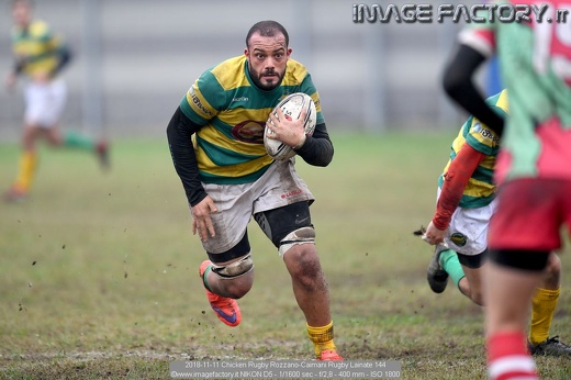 2018-11-11 Chicken Rugby Rozzano-Caimani Rugby Lainate 144